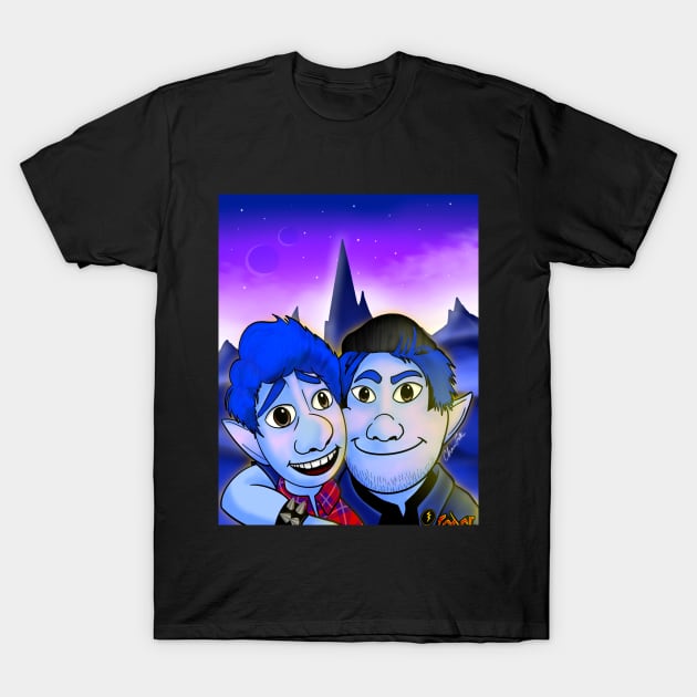 Ian & Barley T-Shirt by cdisneyfanatic